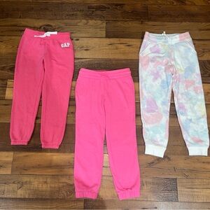 BUNDLE OF SWEATPANT JOGGERS FOR GIRLS